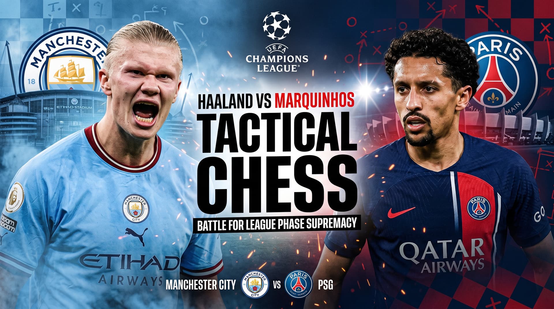 Manchester City vs PSG Preview: Tactical Chess, Haaland vs Marquinhos, and the Battle for League Phase Supremacy
